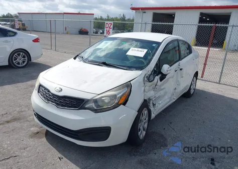 2014 Kia Rio Lx z USA, uszkodzony, nr VIN KNADM4A33E6350780
